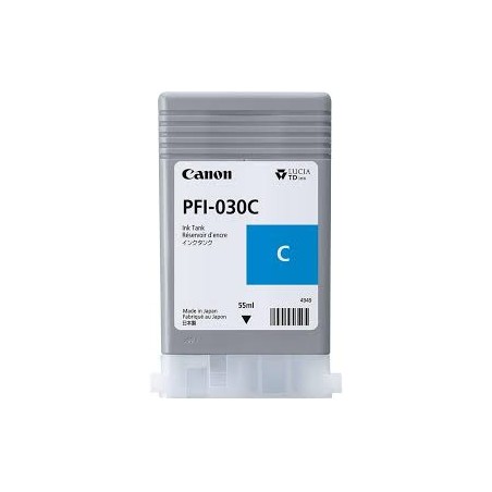 CARTUCCIA ORIGINALE CANON PFI030C 3490C001 CIANO IMAGEPROGRAF TA-20 TA-30 TM240 TM340