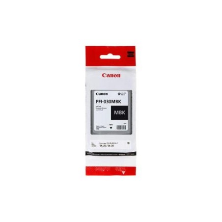 CARTUCCIA ORIGINALE CANON PFI030MBK 3488C001 NERO OPACO IMAGEPROGRAF TA-20 TA-30 TM240 TM340