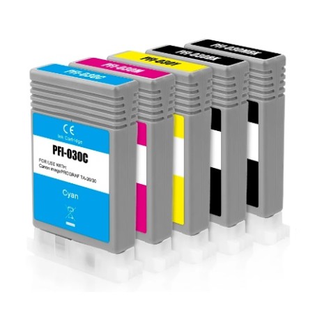 CARTUCCIA COMPATIBILE CANON PFI030BK 3489C001 NERO IMAGEPROGRAF TA-20 TA-30