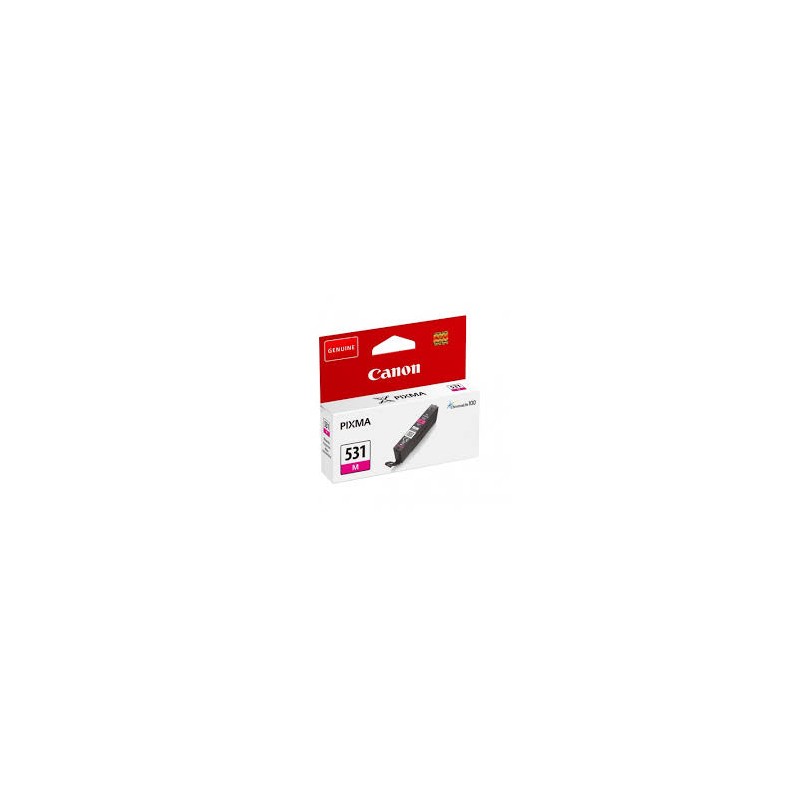 CARTUCCIA ORIGINALE CANON 6120C001 CLI531M MAGENTA PIXMA TS8750 TS8751