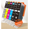 CARTUCCIA COMPATIBILE CANON 6121C001 CLI531Y GIALLO PIXMA TS8750 TS8751
