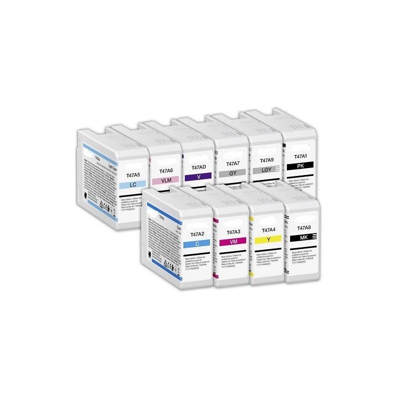 CARTUCCIA COMPATIBILE PIGMENTATO FOTOGRAFICO EPSON GRIGIO T47A7 C13T47A700 SURECOLOR P900