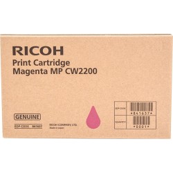 TONER ORIGINALE RICOH 841637 MP CW2200SP MAGENTA 100ML MP CW2200BK