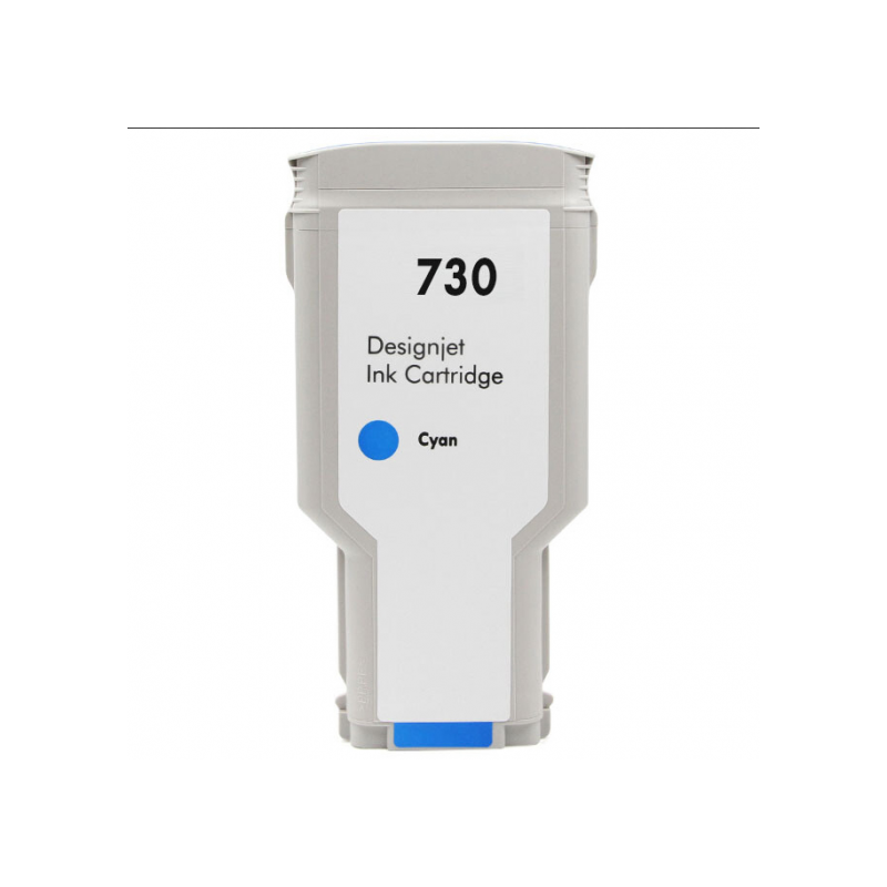 CARTUCCIA INCHIOSTRO COMPATIBILE HP 730 P2V68A CIANO DesignJet T1600