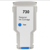 CARTUCCIA INCHIOSTRO COMPATIBILE HP 730 P2V68A CIANO DesignJet T1600