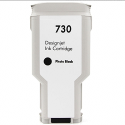 CARTUCCIA INCHIOSTRO COMPATIBILE HP 730 P2V73A NERO PHOTO DesignJet T1600