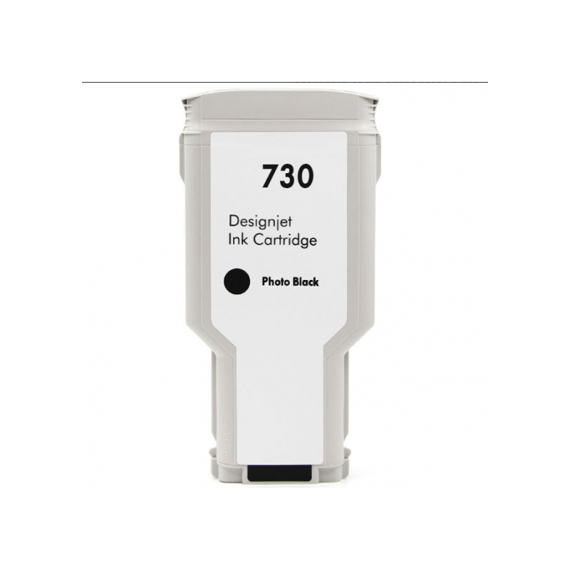 CARTUCCIA INCHIOSTRO COMPATIBILE HP 730 P2V73A NERO PHOTO DesignJet T1600