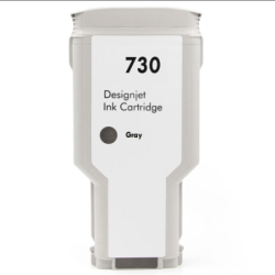 CARTUCCIA INCHIOSTRO COMPATIBILE HP 730 P2V72A GRIGIO DesignJet T1600