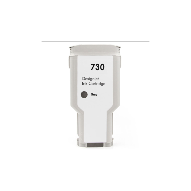 CARTUCCIA INCHIOSTRO COMPATIBILE HP 730 P2V72A GRIGIO DesignJet T1600