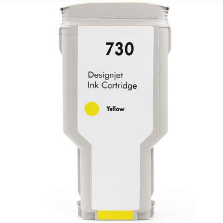 CARTUCCIA INCHIOSTRO COMPATIBILE HP 730 P2V70A GIALLO DesignJet T1600