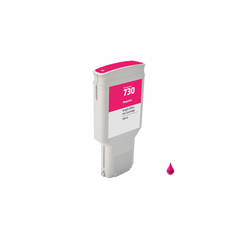 CARTUCCIA INCHIOSTRO COMPATIBILE HP 730 P2V69A MAGENTA DesignJet T1600