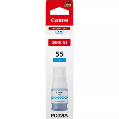 CARTUCCIA ORIGINALE CANON GI55C 6289C001 CIANO MAXIFY GX1050 GX2050