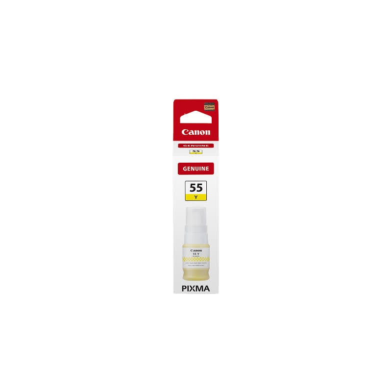 CARTUCCIA ORIGINALE CANON GI55Y 6291C001 GIALLO MAXIFY GX1050 GX2050