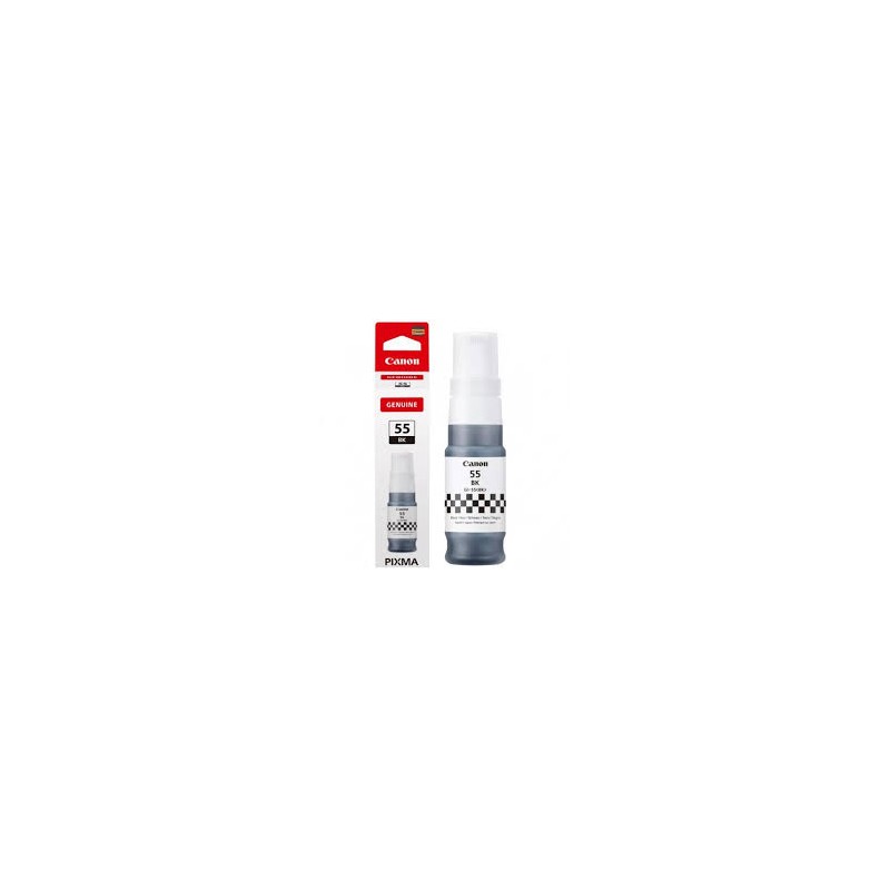 CARTUCCIA ORIGINALE CANON GI55BK 6292C001 NERO MAXIFY GX1050 GX2050