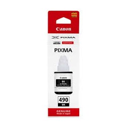 CARTUCCIA ORIGINALE CANON NERO GI490 0663C001 GI490BK Pixma G1400 G2400