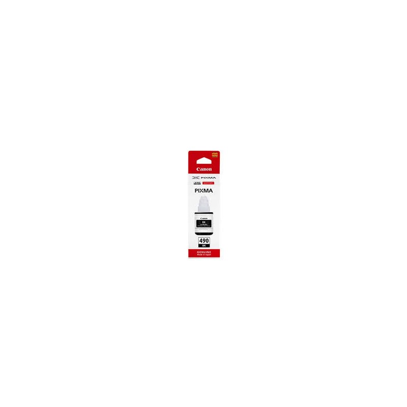 CARTUCCIA ORIGINALE CANON NERO GI490 0663C001 GI490BK Pixma G1400 G2400