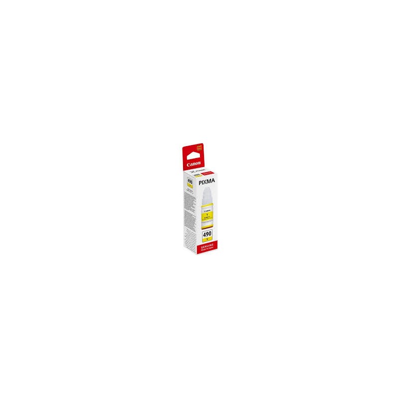 CARTUCCIA ORIGINALE CANON GIALLO GI490 0666C001 GI490Y Pixma G1400 G2400
