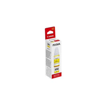 CARTUCCIA ORIGINALE CANON GIALLO GI490 0666C001 GI490Y Pixma G1400 G2400
