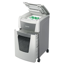 Distruggidocumenti automatico per ufficioLeitz IQ 300 Autofeed P4 80150000 Distrugge 300 fogli