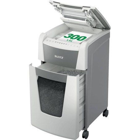 Distruggidocumenti automatico per ufficio Leitz IQ 300 Autofeed P4 80160000 Distrugge 300 fogli