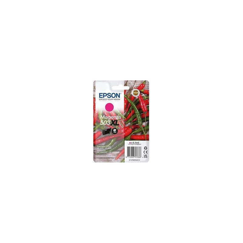 CARTUCCIA ORIGINALE EPSON 503XL MAGENTA C13T09R34010 WorkForce WF-2960DWF