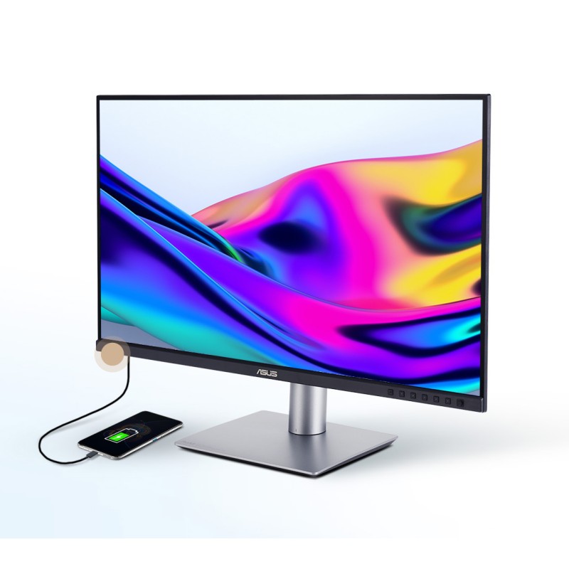 Monitor Asus ProArt 24" LED IPS WUXGA 75Hz HDR10 PA248CRV Risposta 5ms Altezza regolabile, rotazione e inclinazione