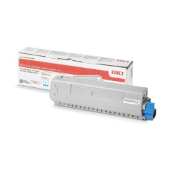 TONER ORIGINALE OKI 47095703 C824 C834 C844 CIANO 5k