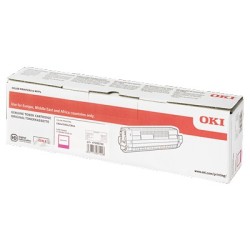 TONER ORIGINALE OKI 47095702 C824 C834 C844 MAGENTA 5k
