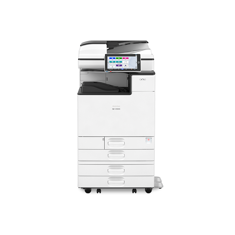 FOTOCOPIATORE DIGITALE RICOH MPC3504EX REVISIONATO CON ADF DUPLEX 1 ANNO DI GARANZIA SCANNER RETE FAX