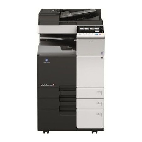 FOTOCOPIATORE DIGITALE LASER KONICA MINOLTA BIZHUB C308 A3 LAN ADF DUPLEX + CASSETTI (USATO GARANTITO)
