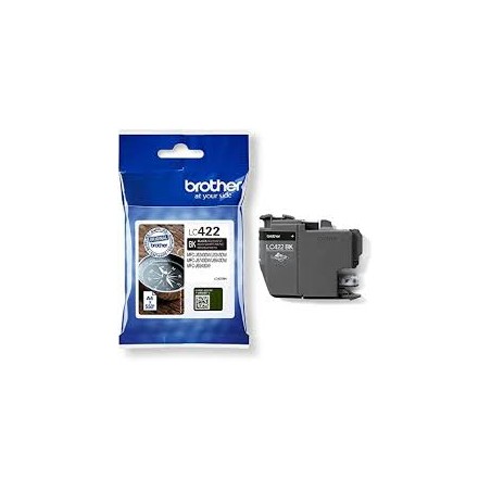 CARTUCCIA ORIGINALE BROTHER LC422BK LC-422 NERO MFC-J5340DW
