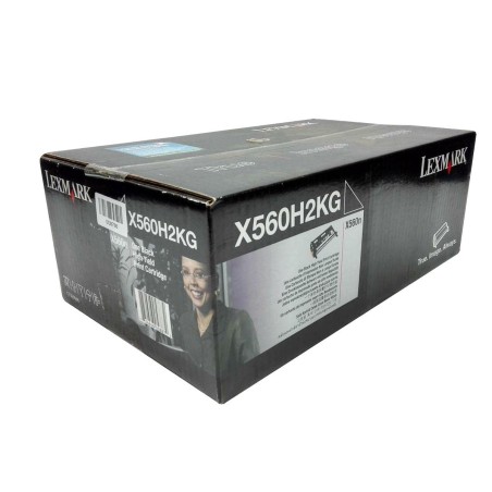 TONER ORIGINALE LEXMARK X560DN X560H2KG NERO 10K