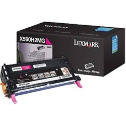 TONER ORIGINALE LEXMARK X560DN X560H2MG MAGENTA 10K
