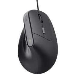 MOUSE ERGONOMICO TRUST Bayo Ii TR25144 dpi 6 pulsanti Colore nero