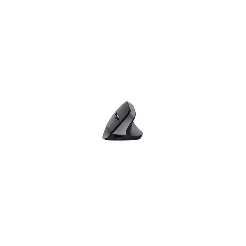 Mouse wireless ricaricabile Trust Bayo+  TR25146  2400dpi 6 pulsanti Colore nero