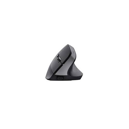 Mouse wireless ricaricabile Trust Bayo+  TR25146  2400dpi 6 pulsanti Colore nero