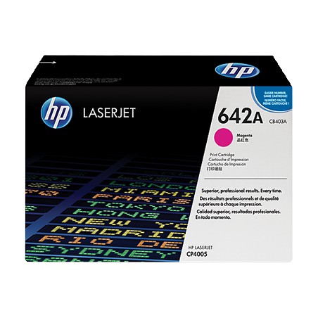 TONER ORIGINALE HP Color Laserjet CP 4005 CB403A MAGENTA 642A