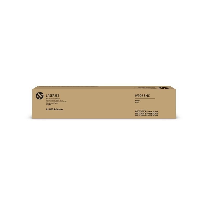 TONER ORIGINALE HP W9053MC MAGENTA COLOR LASERJET MANAGED E87600 87640