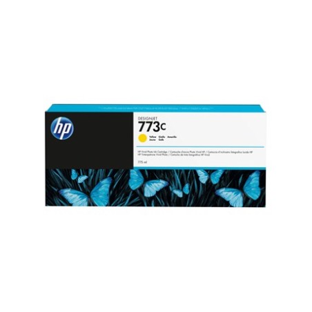 CARTUCCIA INCHIOSTRO ORIGINALE HP 773C C1Q40A GIALLO DESIGNJET Z6600 Z6800