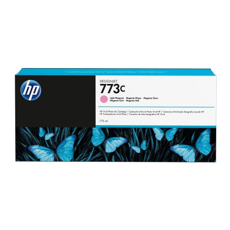 CARTUCCIA INCHIOSTRO ORIGINALE HP 773C C1Q41A MAGENTA CHIARA DESIGNJET Z6600 Z6800