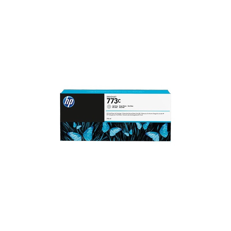 CARTUCCIA INCHIOSTRO ORIGINALE HP 773C C1Q44A GRIGIO CHIARO DESIGNJET Z6600 Z6800