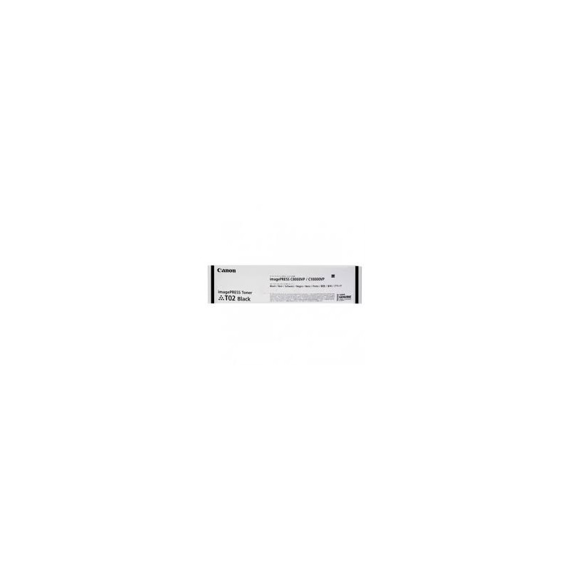 TONER ORIGINALE CANON T02 8529B001 NERO IMAGEPRESS C10000 C8000 44K
