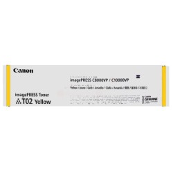TONER ORIGINALE CANON T2 8532B001 GIALLO IMAGEPRESS C10000 C8000 43K