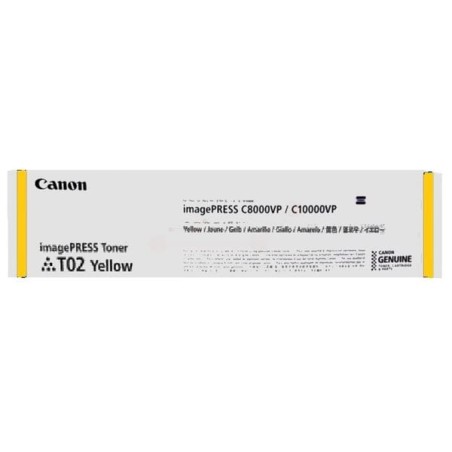 TONER ORIGINALE CANON T2 8532B001 GIALLO IMAGEPRESS C10000 C8000 43K