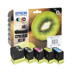 MULTIPACK 5PZ Cartuccia ORIGINALE EPSON BCMY Expression Home XP-6600 T202XL 202XL BK CYM BKPH C13T02G74010