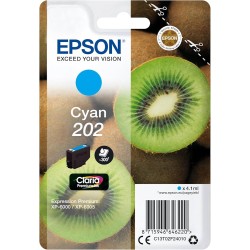 CARTUCCIA ORIGINALE EPSON T202 C13T02F24010 202 CIANO Premium XP-6000
