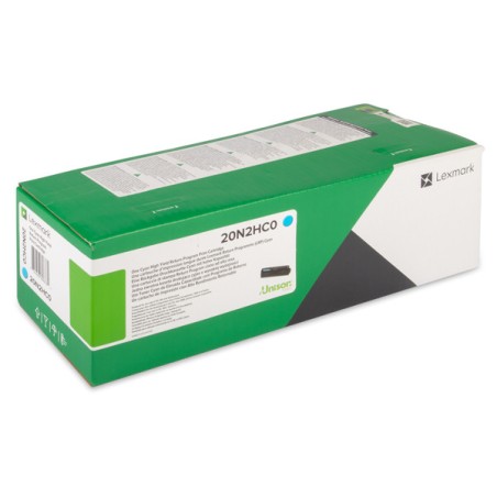 TONER ORIGINALE LEXMARK 20N2HC0 CS331 CX331 CIANO 4.5K