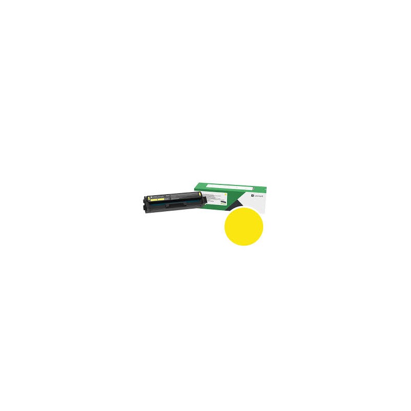 TONER ORIGINALE LEXMARK 20N2HY0 CS331 CX331 GIALLO 4.5K