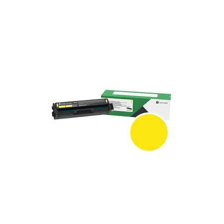 TONER ORIGINALE LEXMARK 20N2HY0 CS331 CX331 GIALLO 4.5K