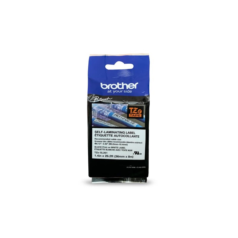 NASTRO ORIGINALE AUTOLAMINANTE BROTHER TZESL261
